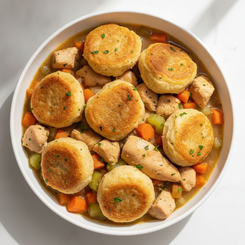 Homestyle Chicken and Herb Dumplings
