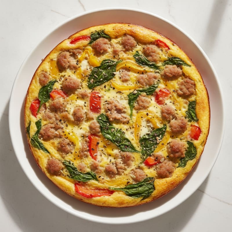 Savory Egg and Sausage Breakfast Bake