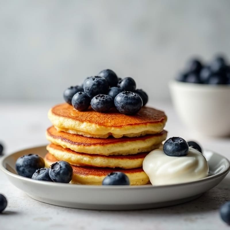 Fluffy Protein-Packed Kodiak Pancake Stack
