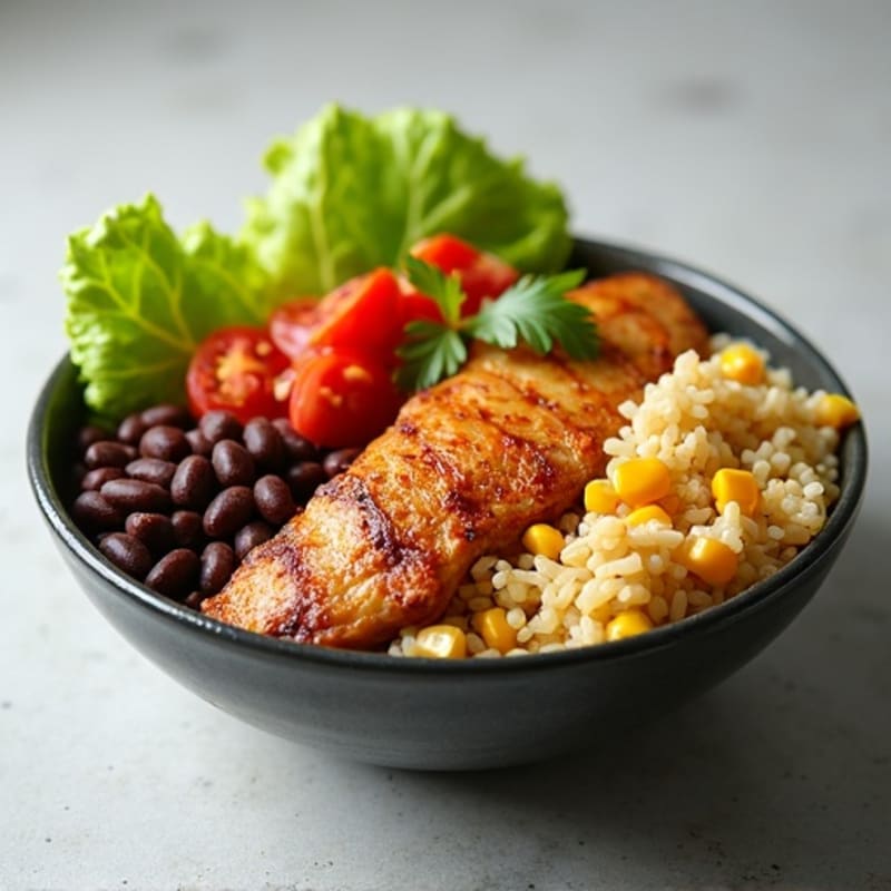 Hearty Black Bean Burrito Bowl