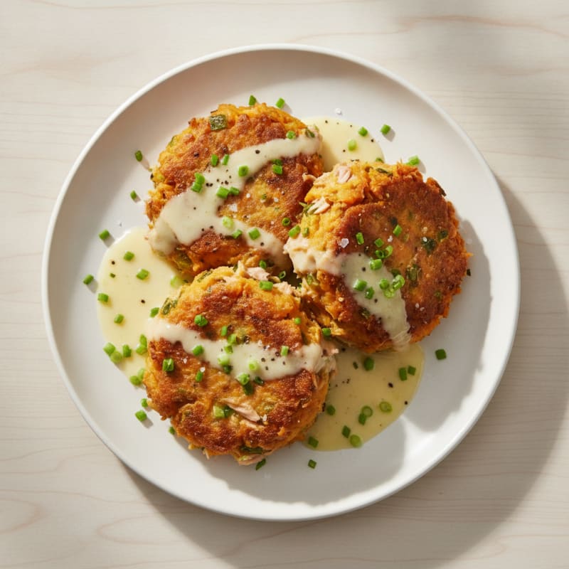 Sweet Potato Tuna Patties