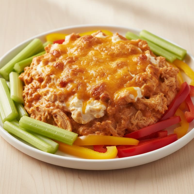 High-Protein Buffalo Chicken Dip