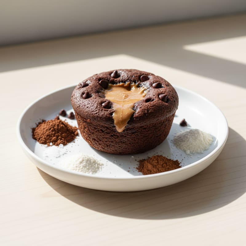 Creamy Chocolate Protein Mug Cake