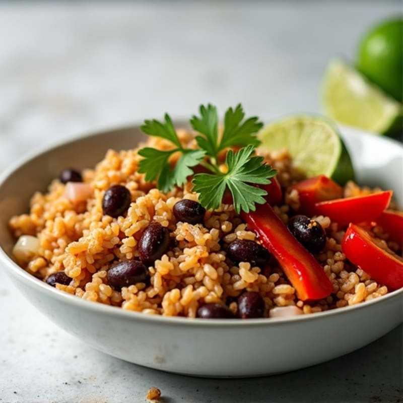 Lean Turkey Black Bean Burrito Bowl