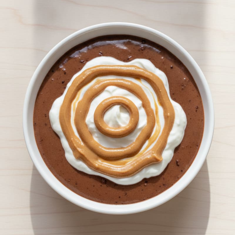 Silky Chocolate Protein Pudding with Greek Yogurt