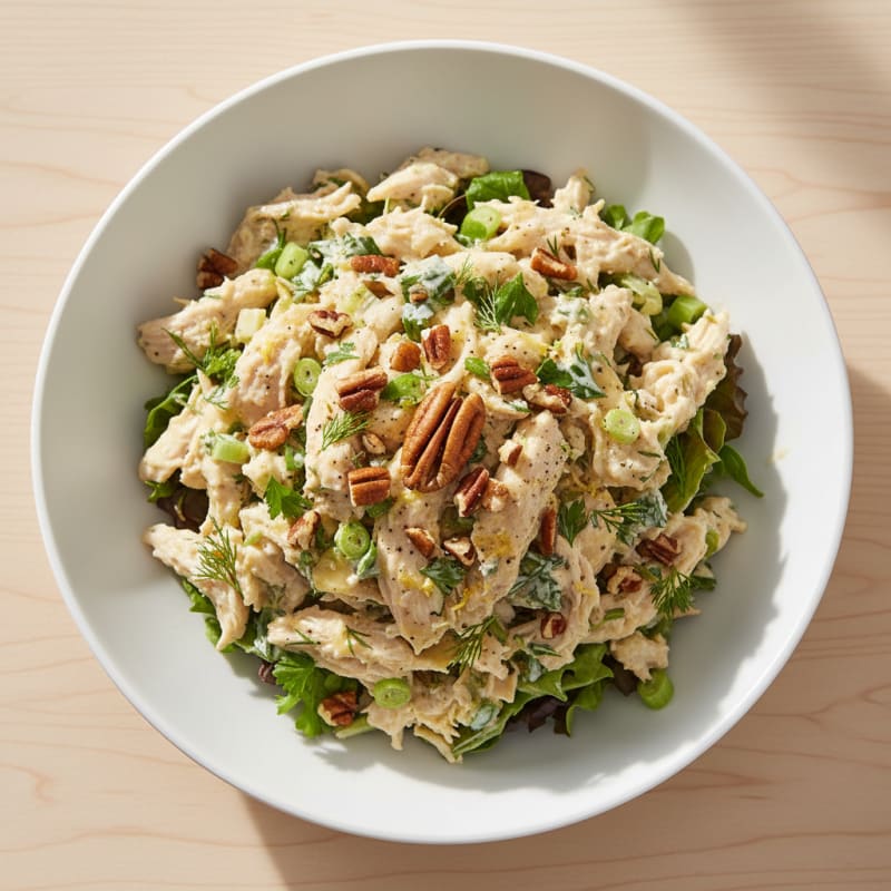 Lemon-Herb Chicken Salad with Toasted Pecans