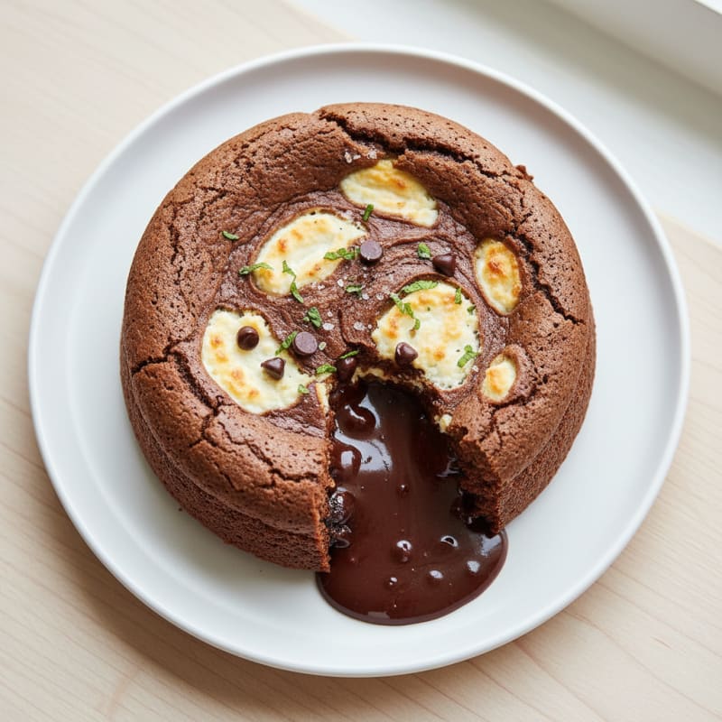 Honey-Vanilla Chocolate Lava Cake