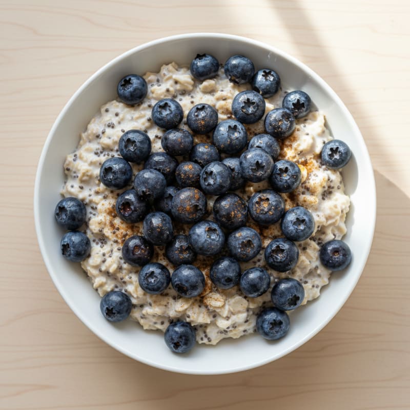 Creamy Berry Overnight Oats