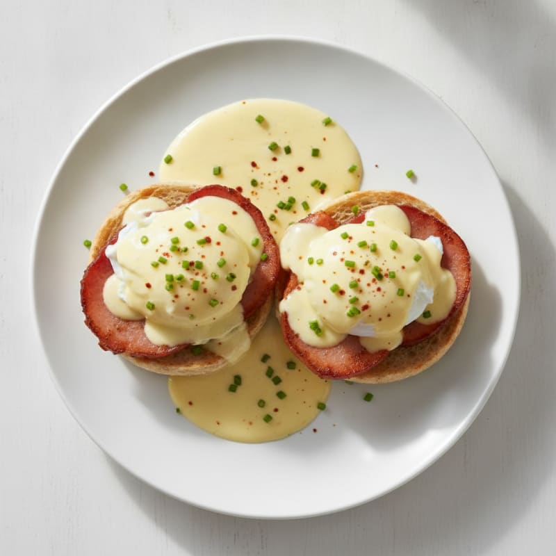 Classic Eggs Benedict with Hollandaise