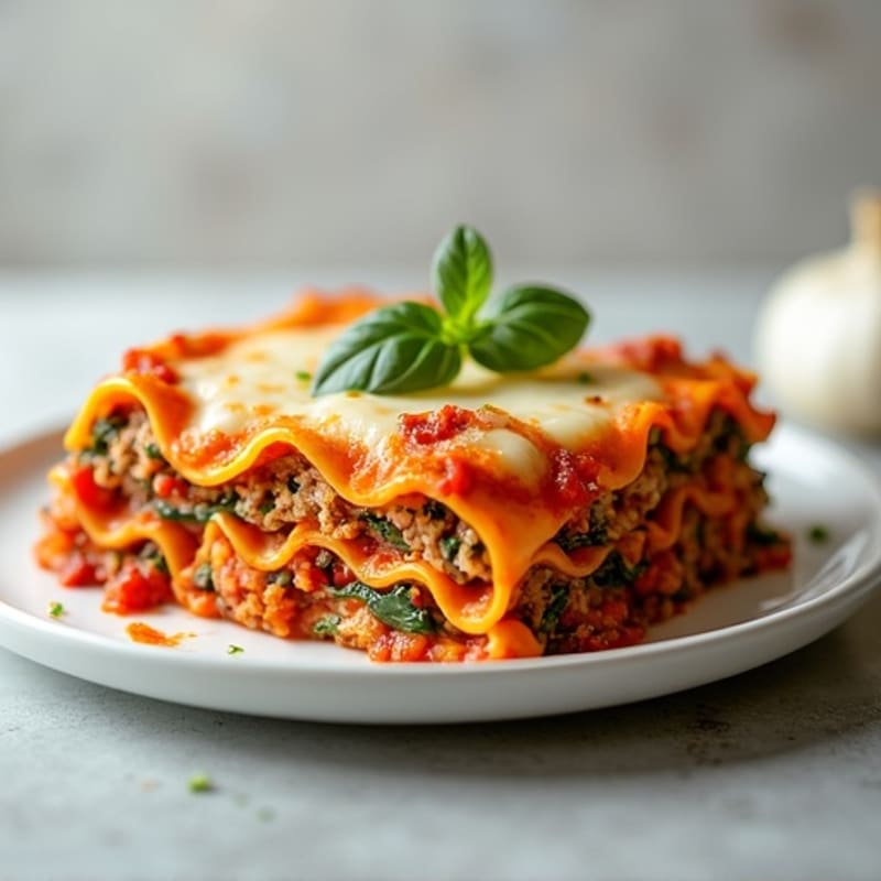 Lean Turkey and Spinach Lasagna