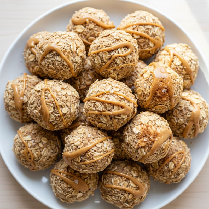 Creamy Peanut Butter Protein Bites