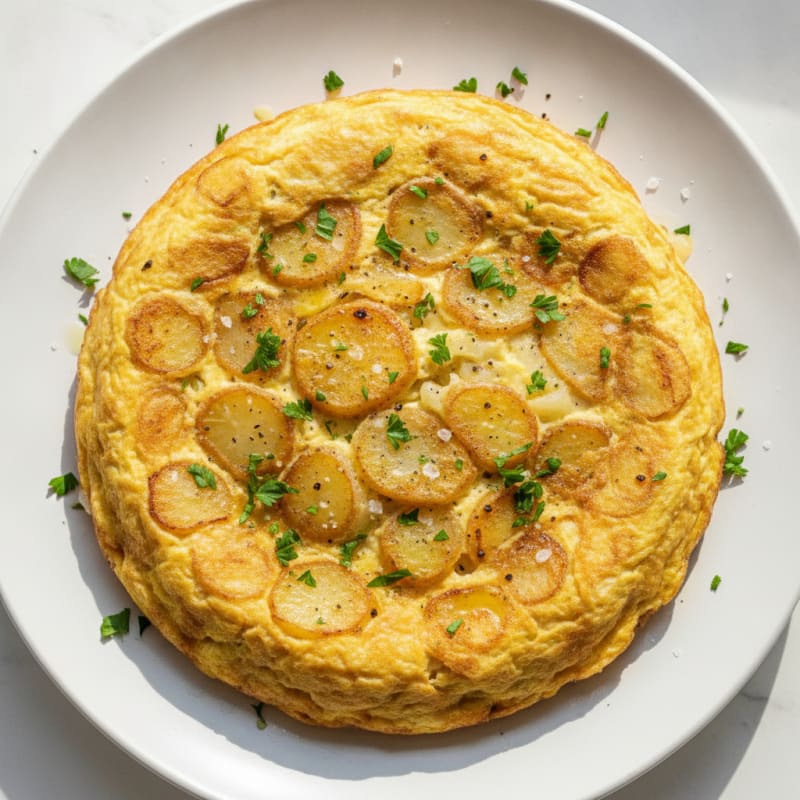 Spanish Potato and Onion Omelet