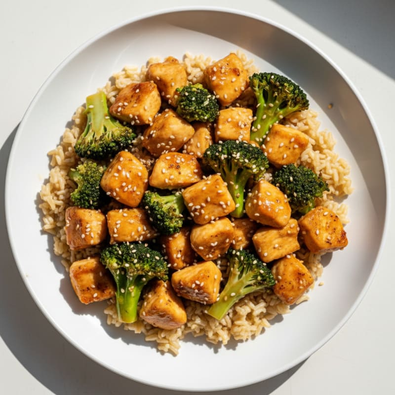 Teriyaki Chicken and Broccoli Stir-Fry