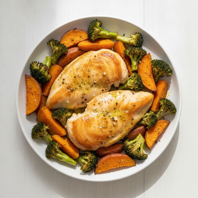 Sheet Pan Lemon Herb Chicken