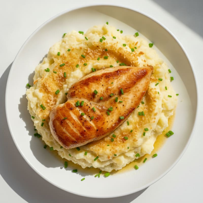 Garlic Parmesan Mashed Potatoes