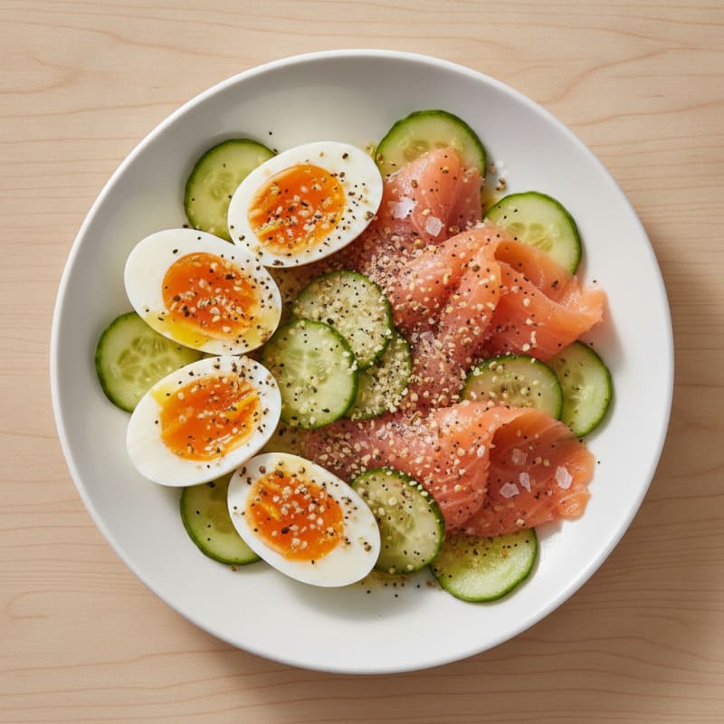Classic Boiled Egg Protein Plate