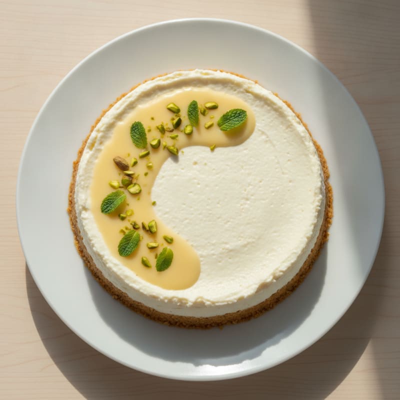 Creamy Greek Yogurt Protein Cheesecake