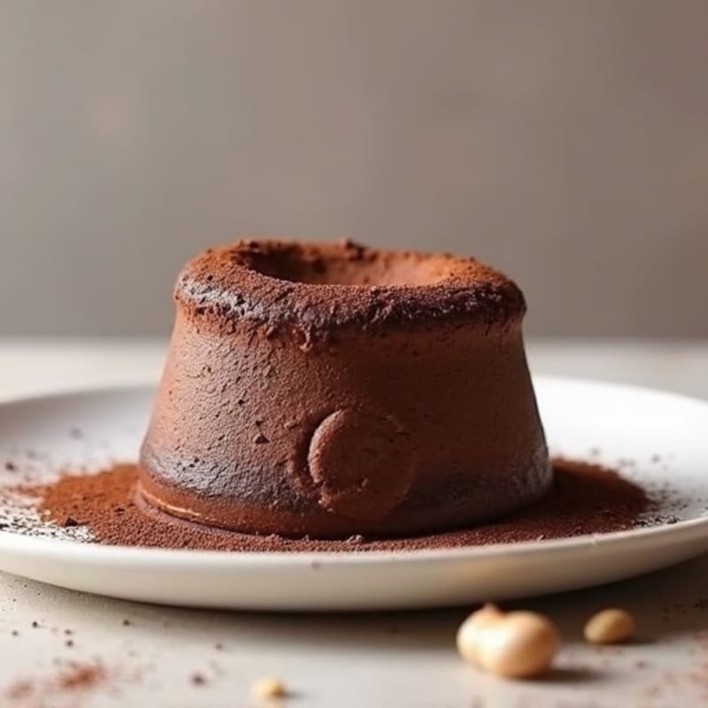 Dark Chocolate Protein Soufflé