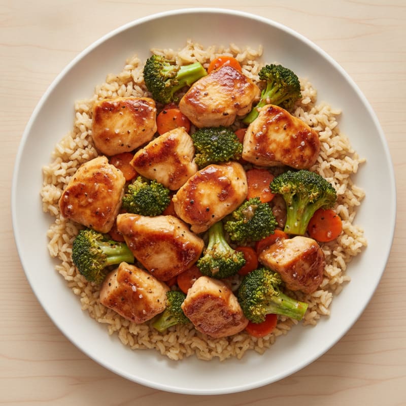 Teriyaki Chicken and Broccoli Stir-Fry