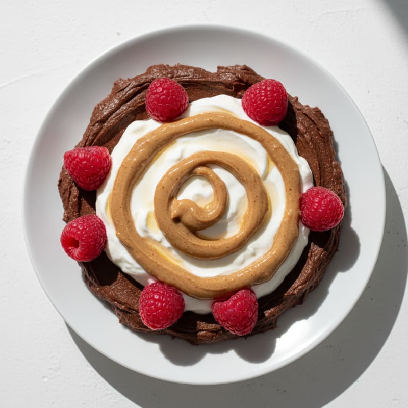 Silky Chocolate Protein Pudding with Greek Yogurt