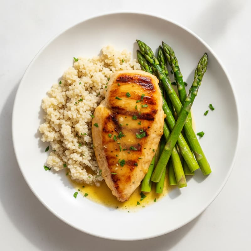 Pan-Seared Chicken with Lemon-Herb Sauce