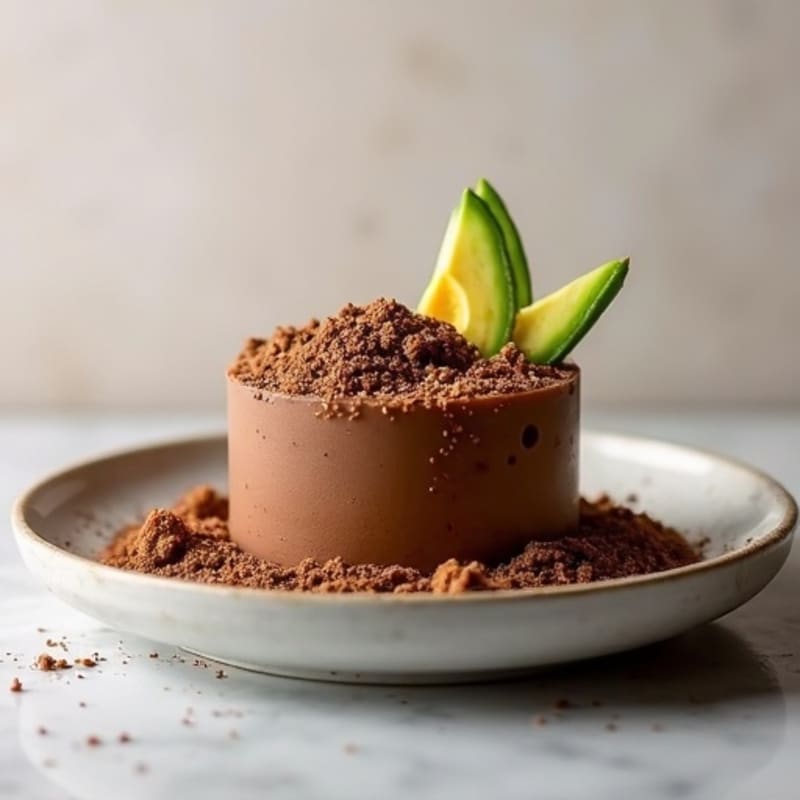 Silky Chocolate Protein Mousse with Chia Seeds