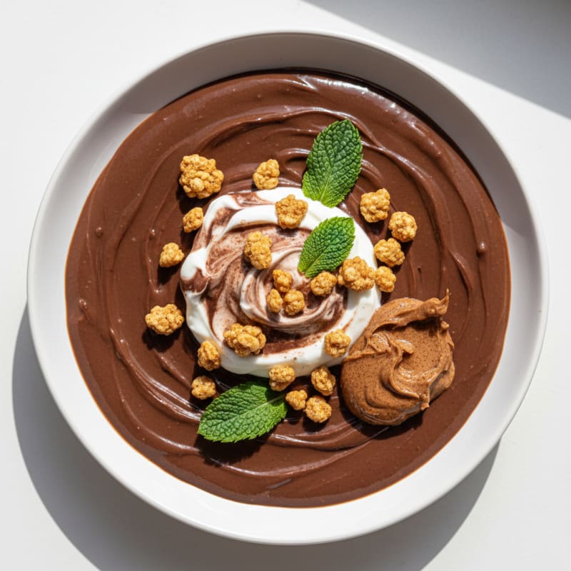 Silky Chocolate Protein Pudding