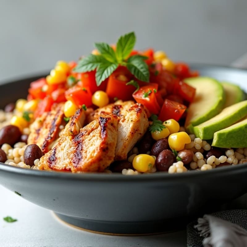 Hearty Black Bean Burrito Bowl
