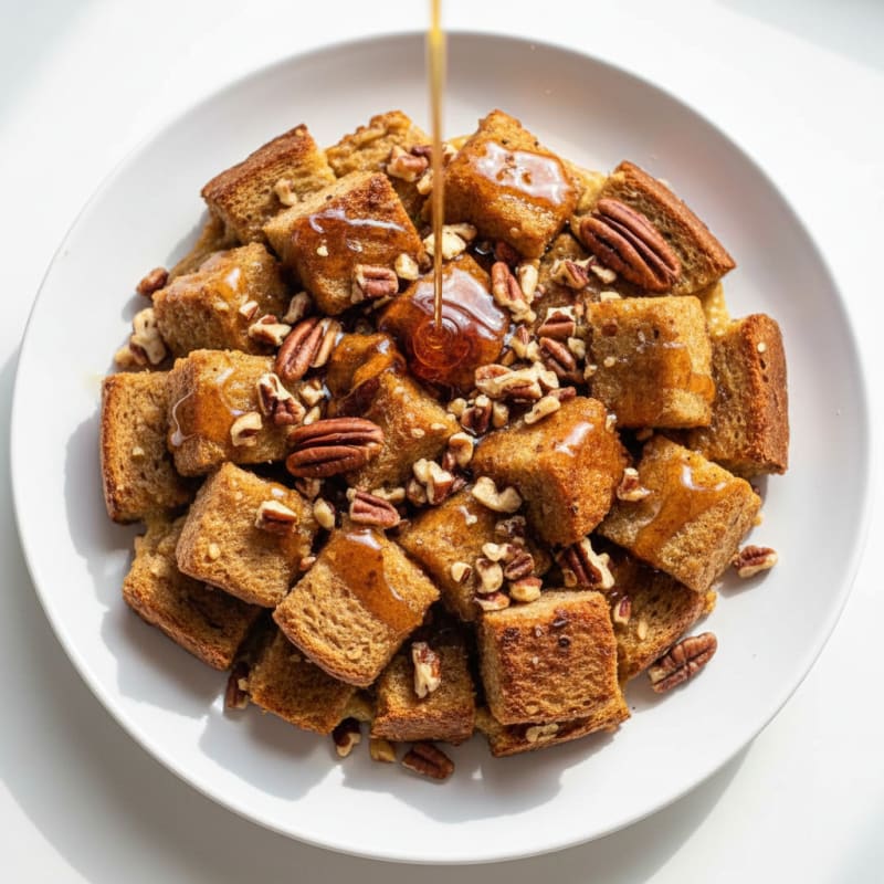 Maple Pecan French Toast Bake