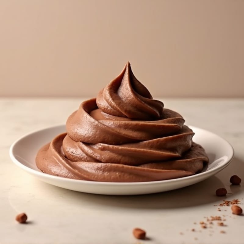 Silky Chocolate Protein Pudding with Almond Butter