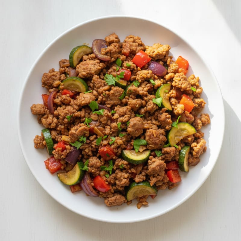 Savory Turkey and Vegetable Skillet