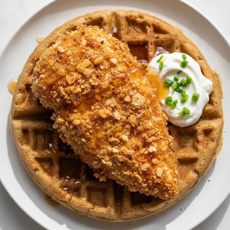 Golden Chicken & Waffles
