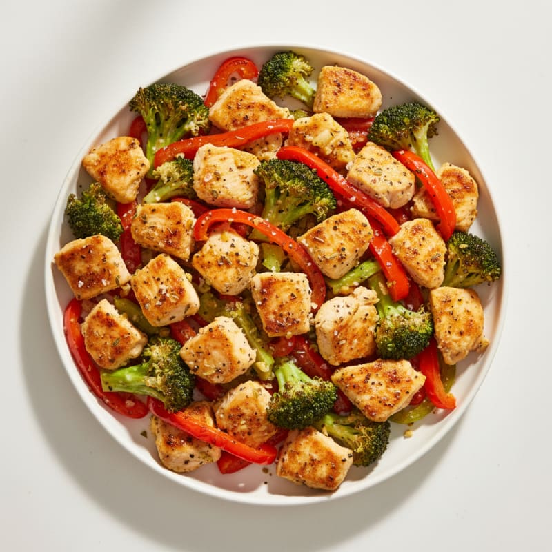 Sheet Pan Lemon Herb Chicken and Veggies