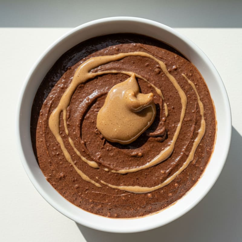 Creamy Cottage Cheese and Chocolate Protein Mousse