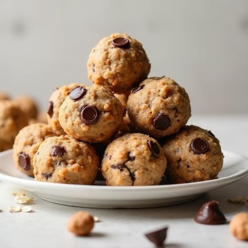 No-Bake Chewy Protein Cookie Dough Bites