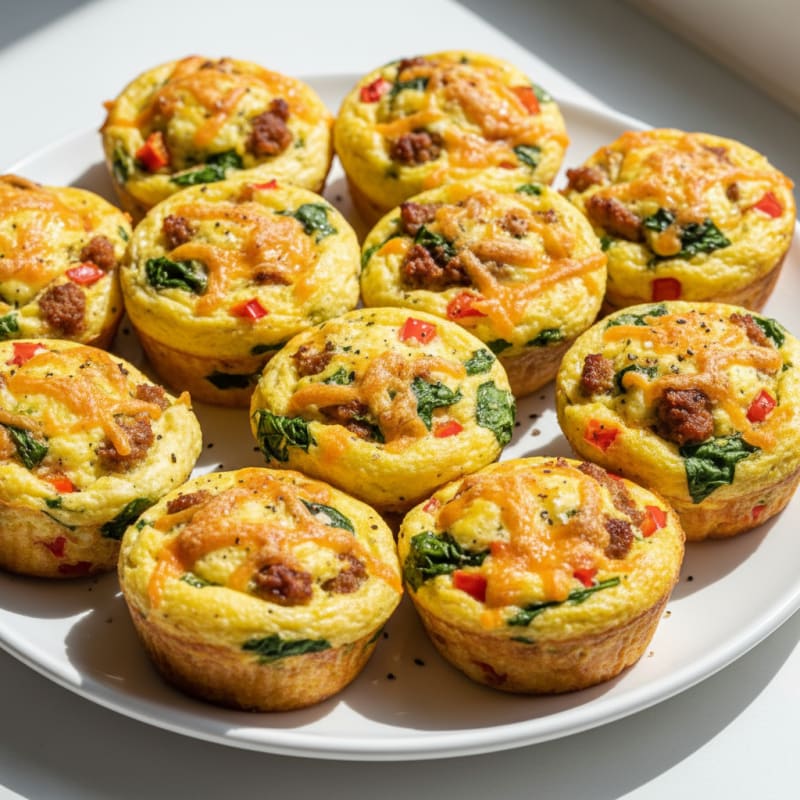 Baked Egg and Cheese Muffins