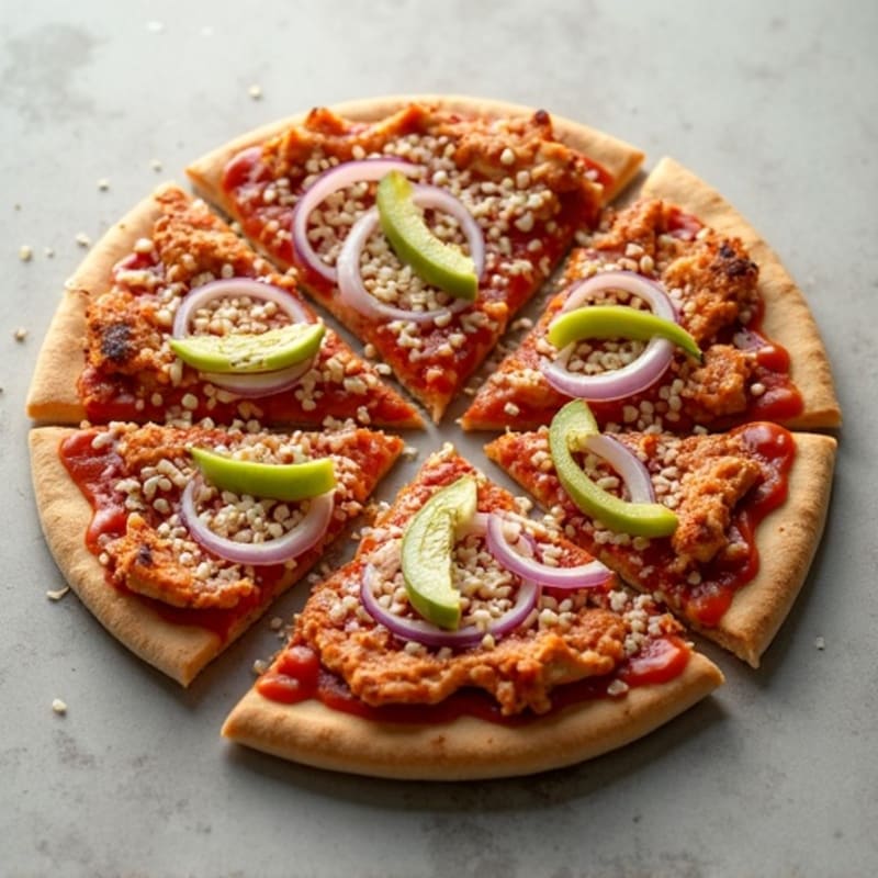 High-Protein BBQ Chicken Pizza