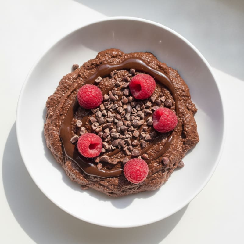 Silky Chocolate Protein Pudding