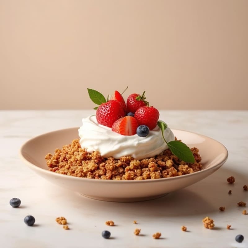 Greek Yogurt with Protein Granola