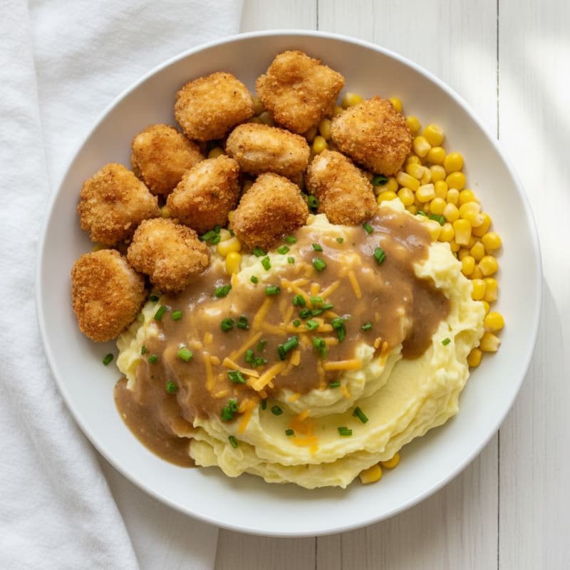 Homestyle Chicken and Gravy Bowl