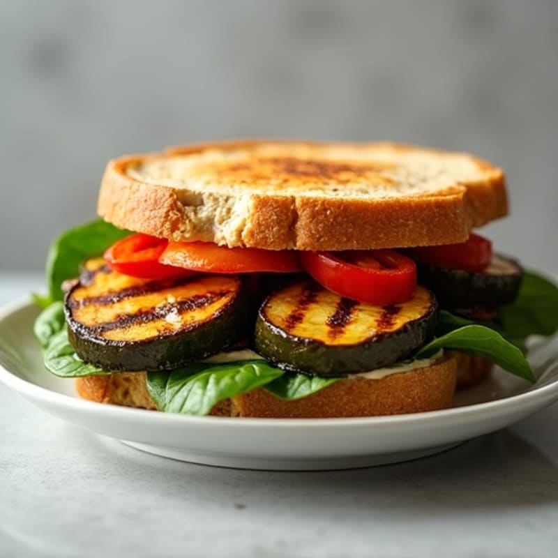 Roasted Veggie Panini