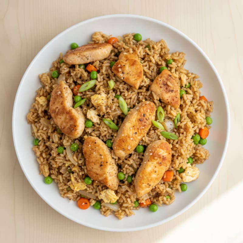 Chicken and Vegetable Fried Rice