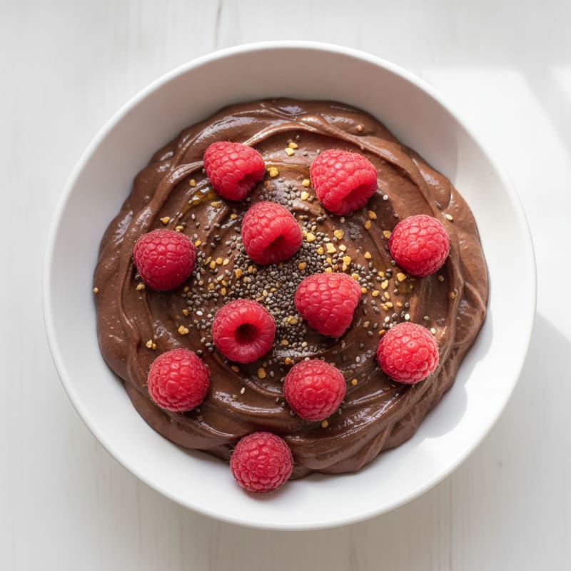 Silky Chocolate Protein Pudding