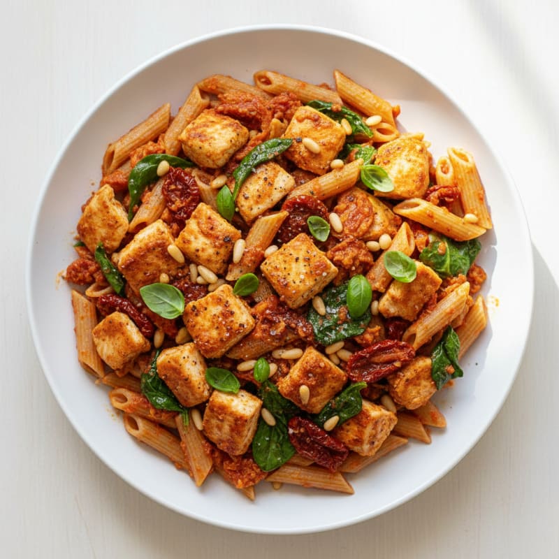 Sun-Dried Tomato Pesto Chicken Pasta