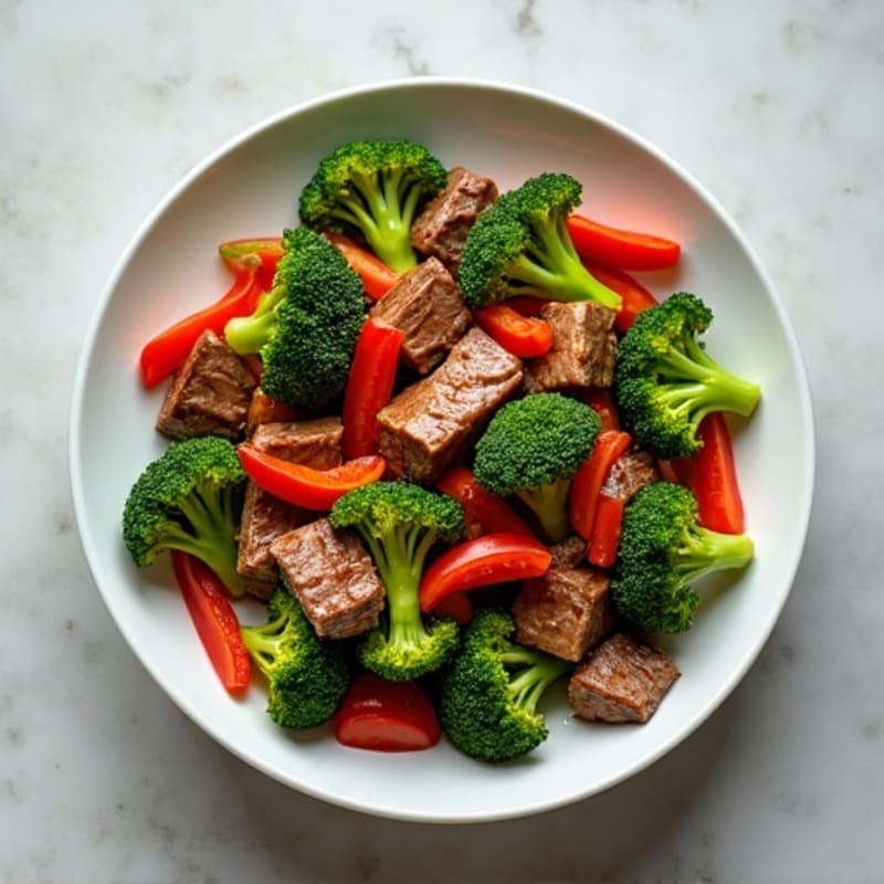 Ginger-Garlic Beef and Broccoli Stir-Fry