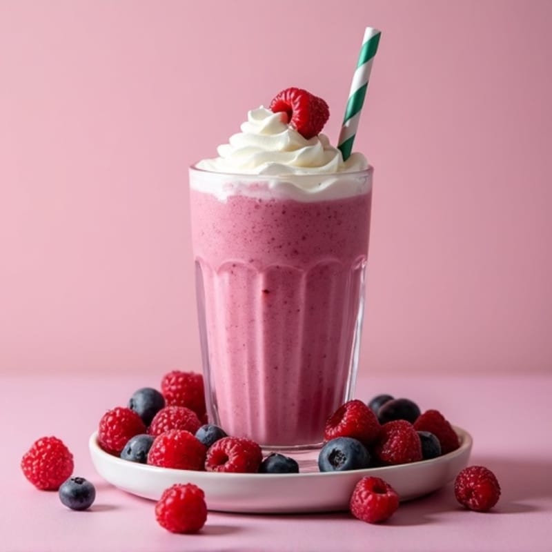 Creamy Berry Protein Shake