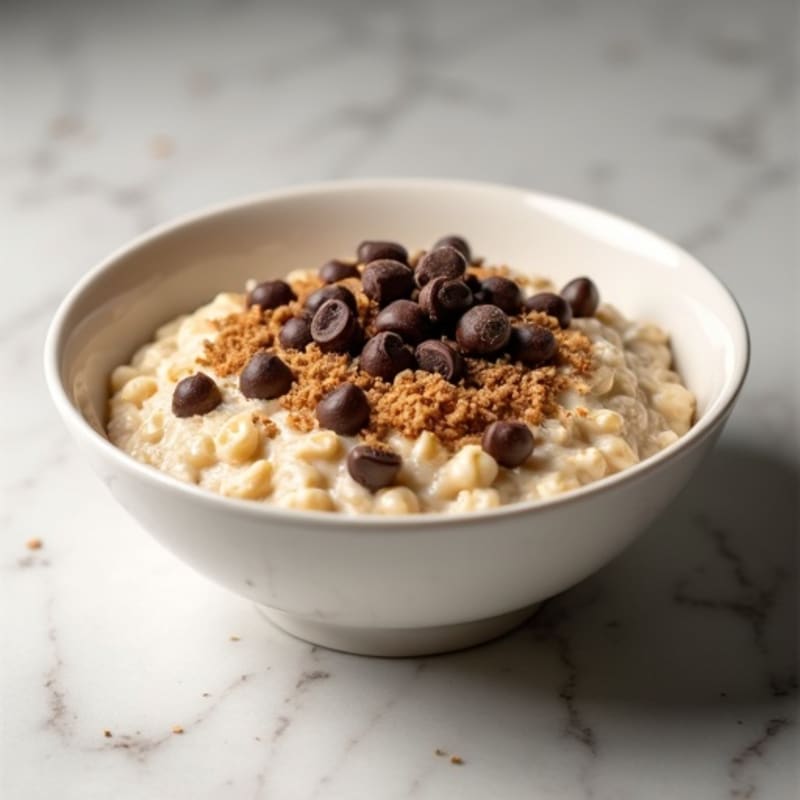 Creamy Protein Cookie Dough Oatmeal