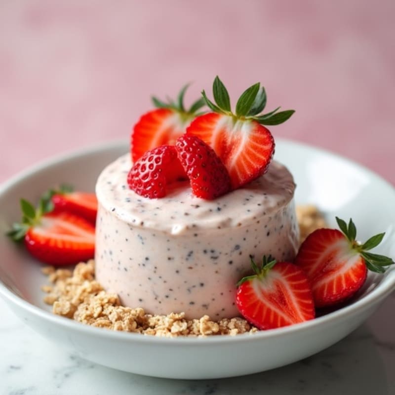 Creamy Strawberry Overnight Oats