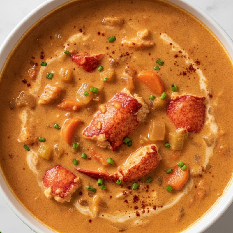 Buttery Lobster Bisque