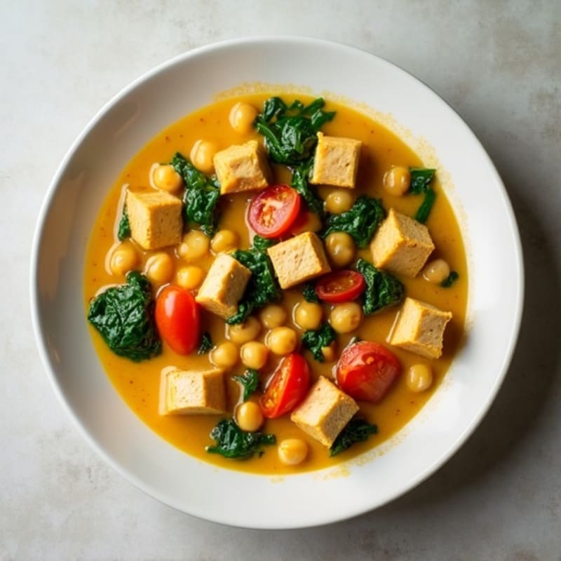 Creamy Coconut Curry Chickpea Stew